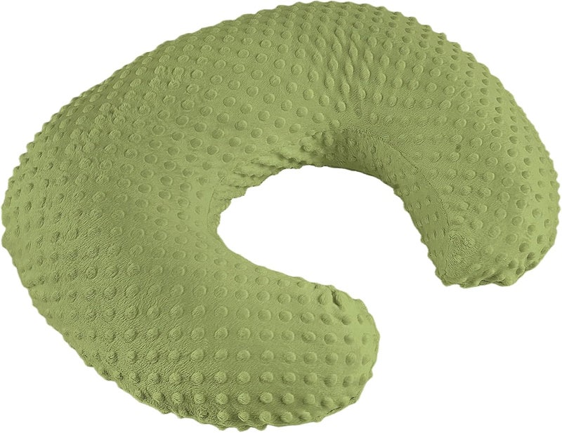 ANHEBEIBEI Nursing Pillow for Bottle and Breastfeeding, Ergonomic Comfort Nursing Essentials for Mom and Baby, Feeding Support Pillow with Removable Cover, Easier and Healthier Nursing (Dark Green) - Image 5